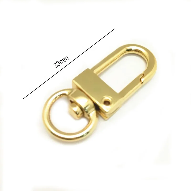 33mm metal snap hook swivel clasp