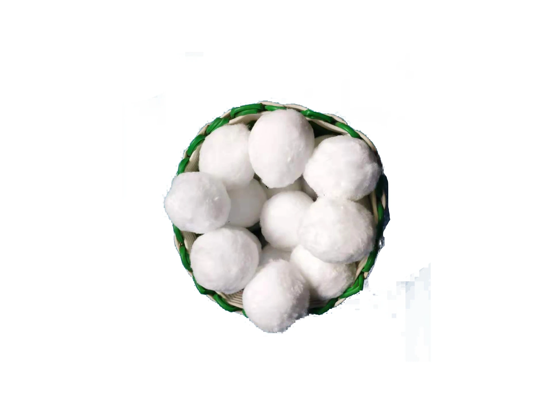 
Pocket Filter Material Polyester Fiber Balls for Water Treatment 