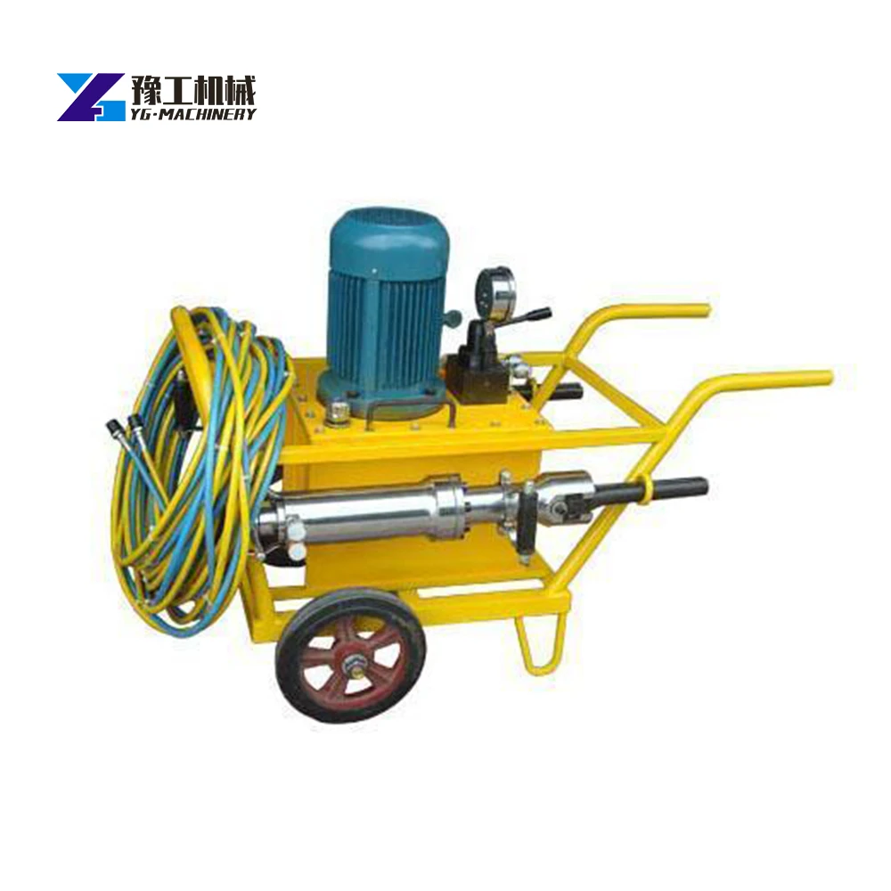 Hydraulic rock splitter machine stone breaking machine in Sri Lanka