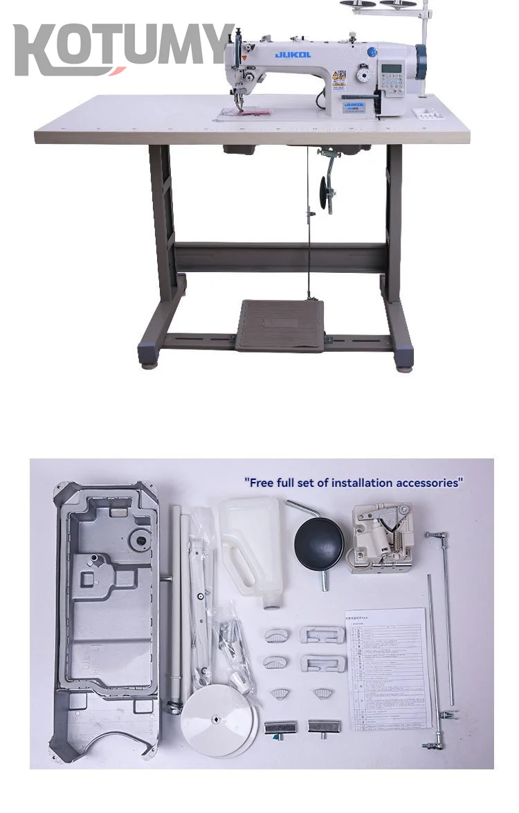 Industrial Sewing Machine,Leather Sewing Machines for Sewing Clothing Fabrics Jeans Tents