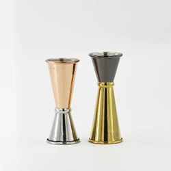 Wholesale 30/60ml Double Side Cocktail Jigger Bar Tools Accessories Stainless Steel With Measuring