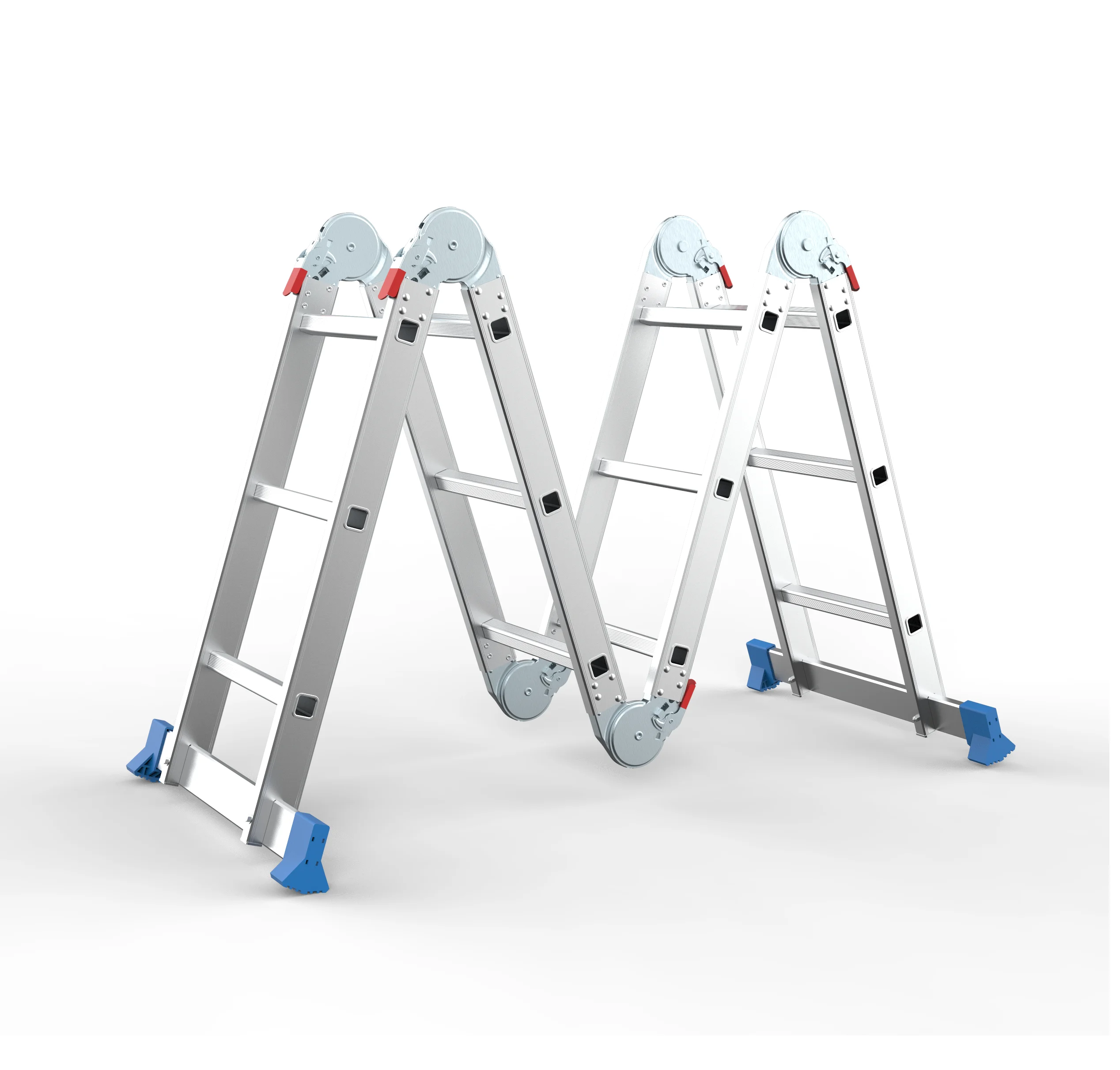 Loft Ladder Aluminium Ladder 4 Step Aluminum Ladder