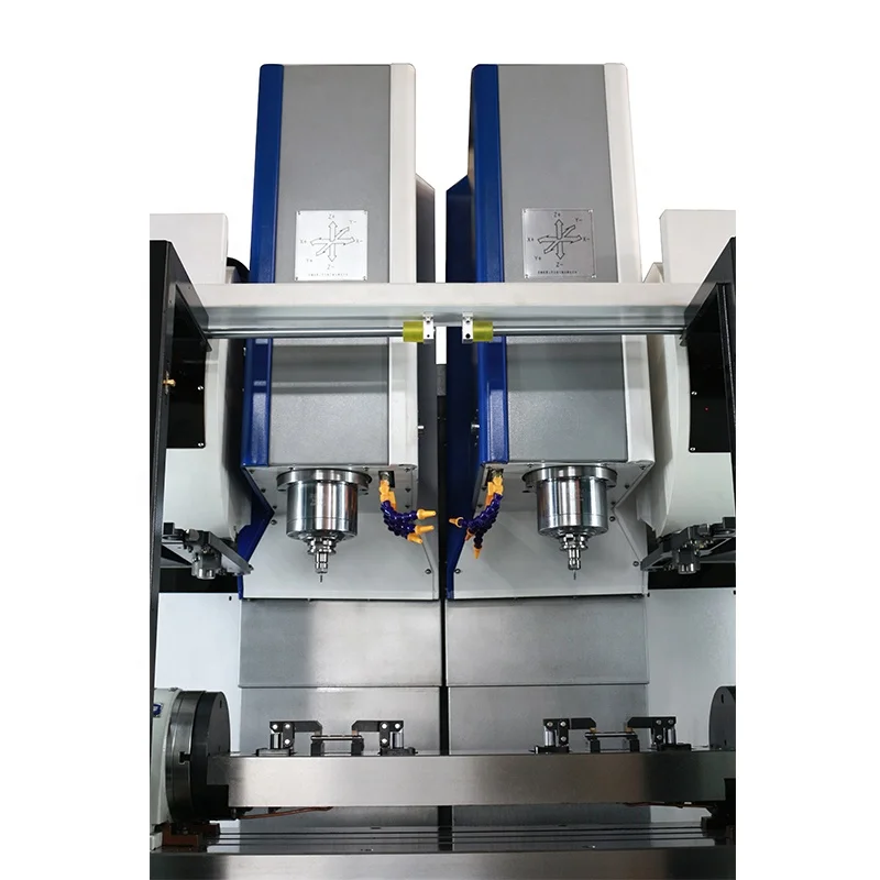 DVMC-D8 heavy duty dual spindle and dual ATC cnc machining center