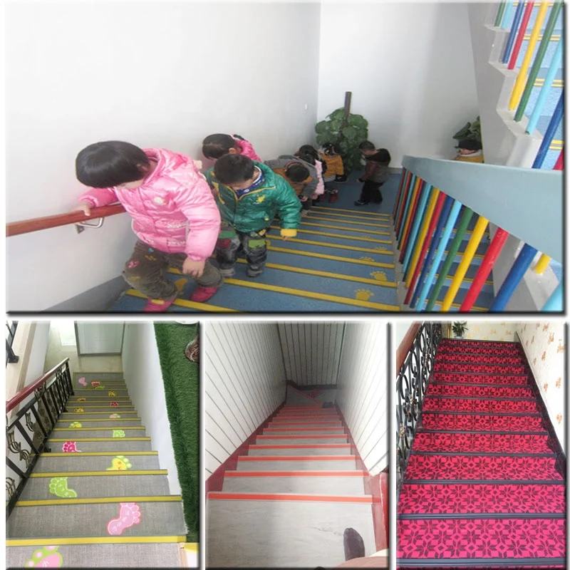 Wholesale Free Sample Customized Modern Decorative Rubber Stair Treads