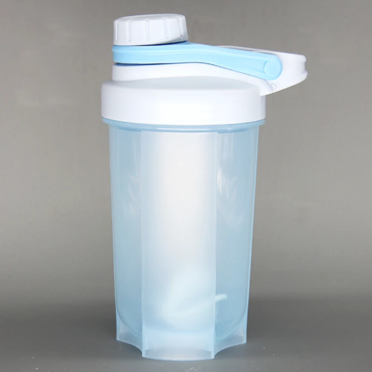 Direct Drinking Bottle 500ml 700ml Plastic Shakers Cup Protein Shaker Bottle