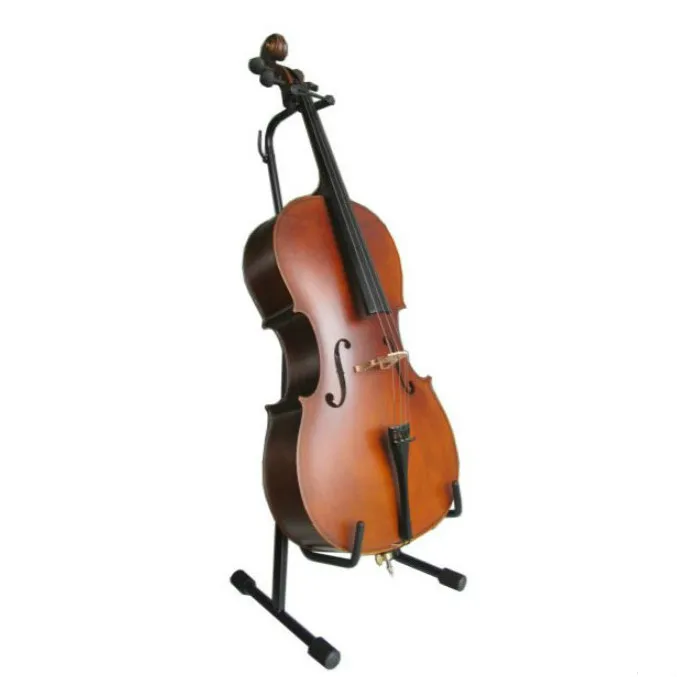 
 Вертикальная металлическая подставка для музыкальных инструментов, черная Виолончель 4/4  