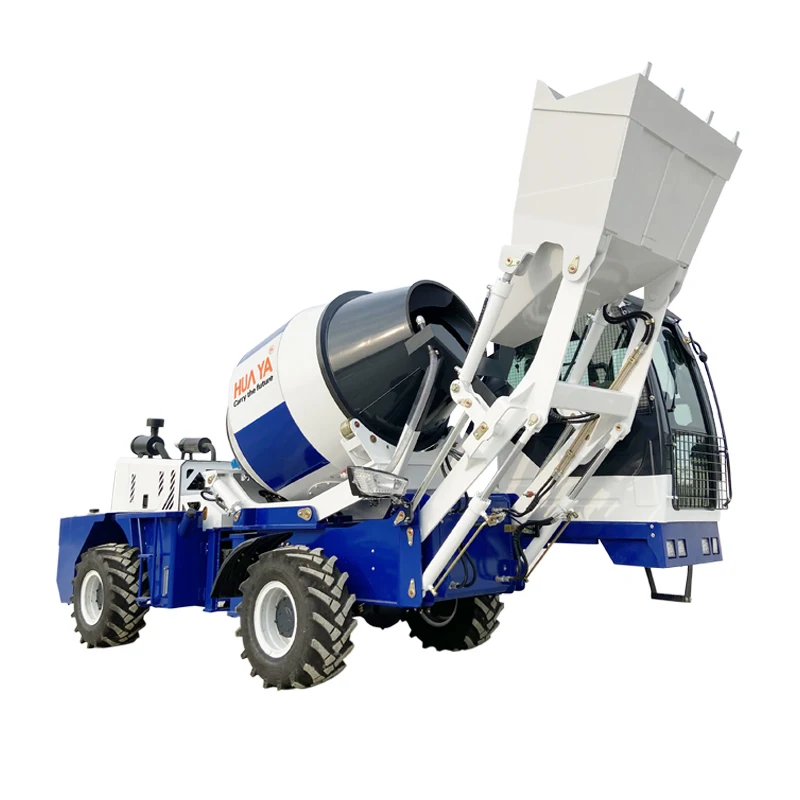 1.5cbm 2m3 2cbm 2.5cbm 3cbm mini self loading concrete mixer concrete machinery cheap price