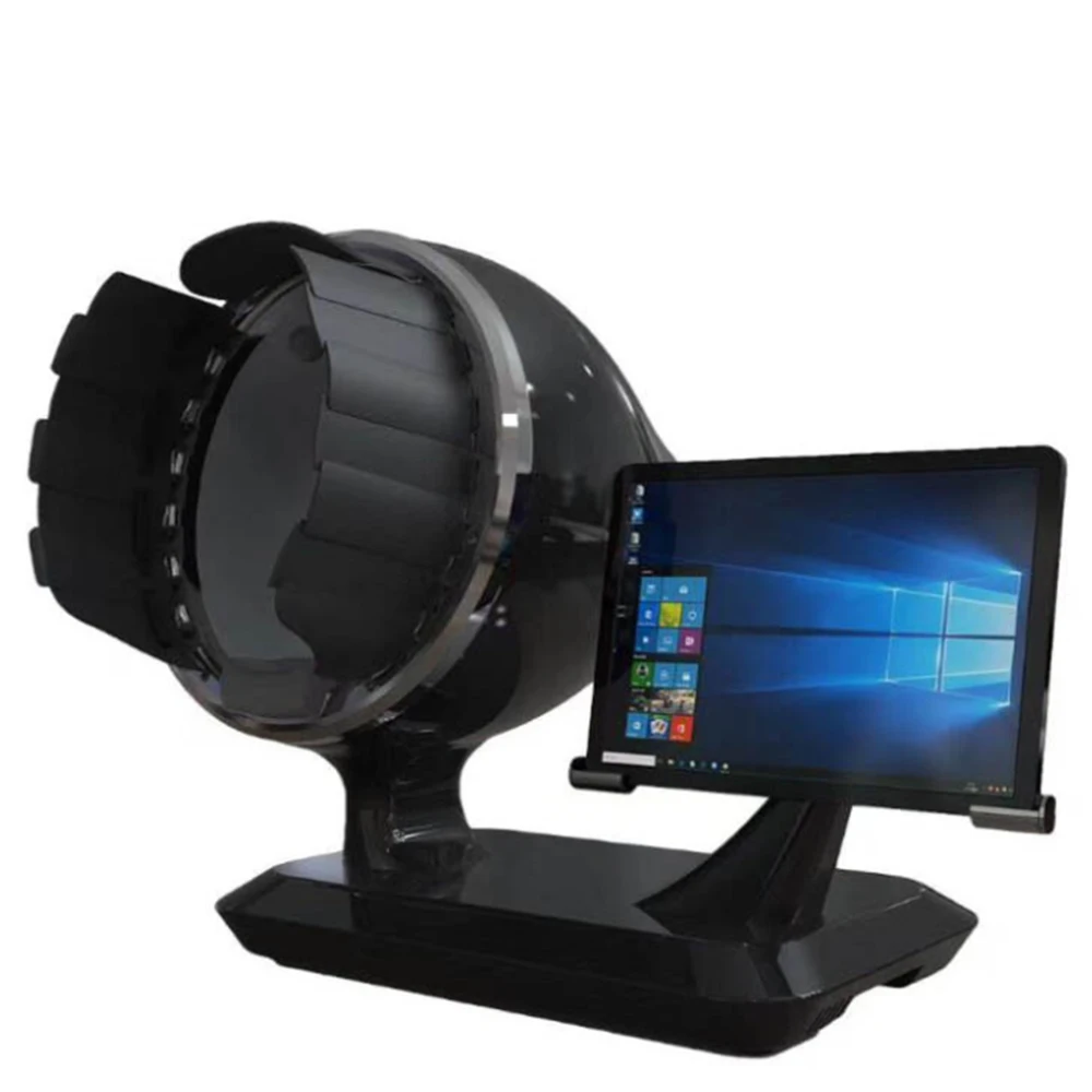 Newest 5 Spectrums RGB UV PL Test 3D Skin Analyzer Machine 3D Face Scanner