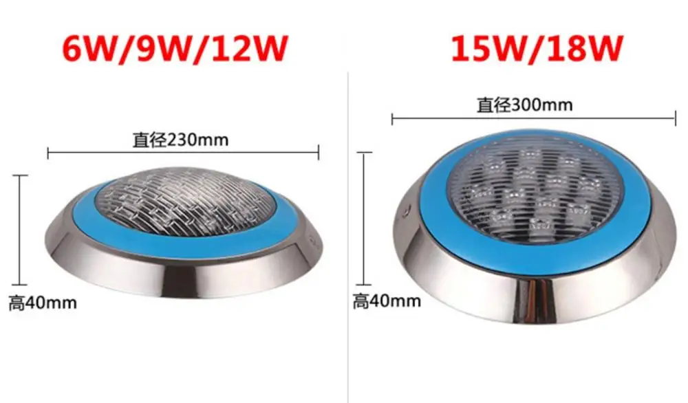  Популярный полноцветный подводный светильник selli12v Par56 RGB 18 Вт ABS IP68 уличный фонтан настенный водонепроницаемый светодиодный для