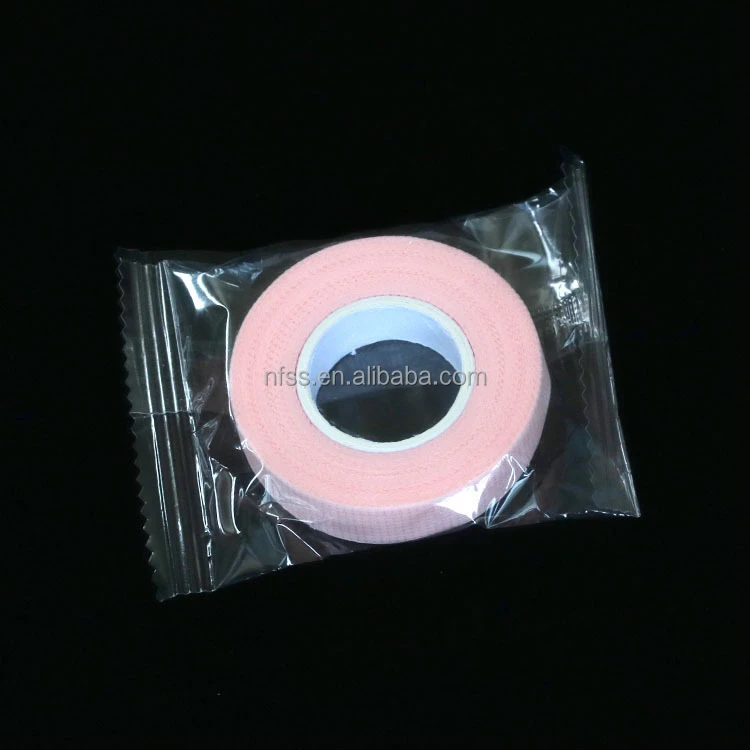 In Stock White Hot Pink Micropore Sensitive Eye Lash Lift Tape For Eyelash Extension Lash Tools Non-Woven Eyelash Tape