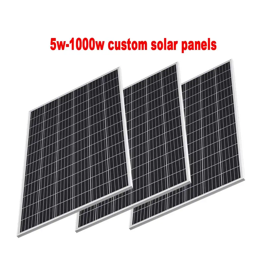 Solar Panel System 5KW Solar Energy System Hybrid Solar Panel Off Grid Solar Panel for Home Use