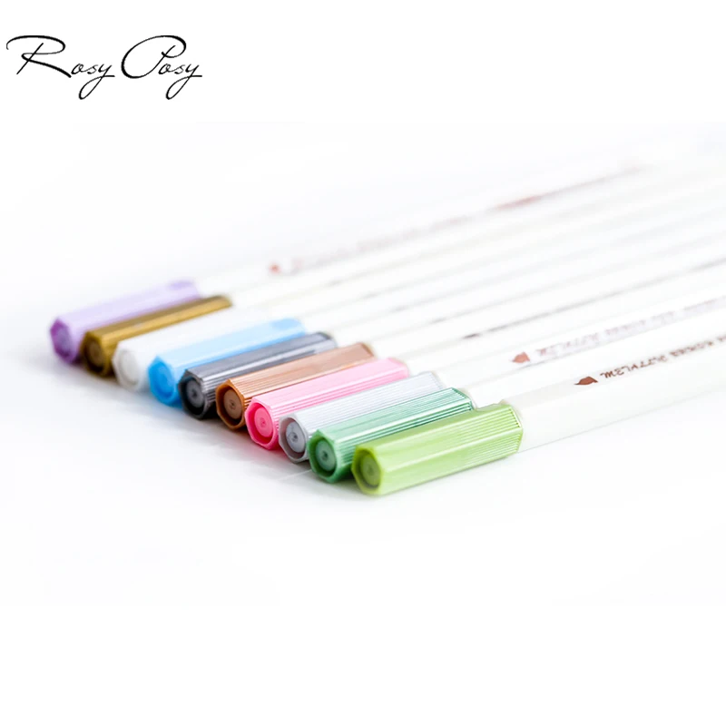 Высококачественный восковой маркер, маркер для художников, ручка для акварели, кисточка, ручки