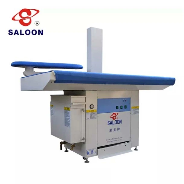 Pressing Equipment  High Efficiency Powerful Garment Factory Textile Ironing Table