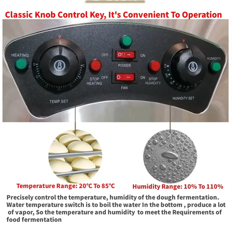 bread proofing machine bakery Equipment proffer for yogurt pizza bun bread dough proofer