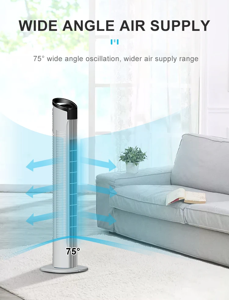 Hot Selling 31inch Button Panel 3-Speed Electric Stand Fan