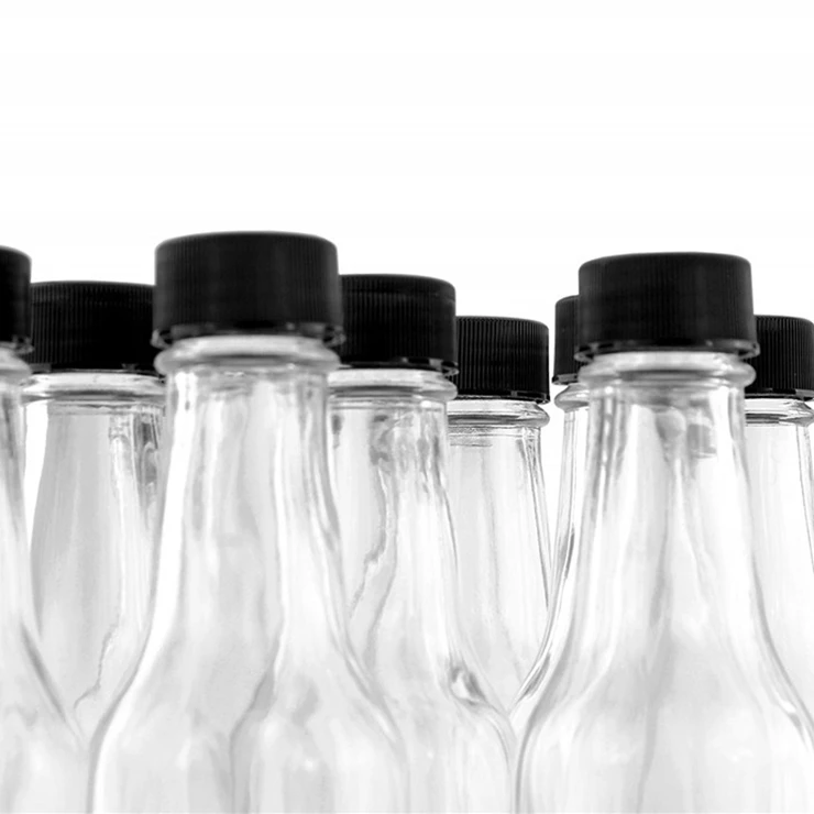 150ml small mouth white soy sauce glass bottle
