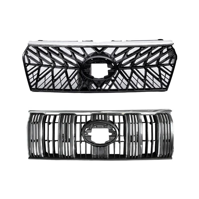 Factory Price Lexus Style Car Parts Front Rear Bumper Grille For Prado 22 Body Kit Upgrade To Prado Black Facelift Style