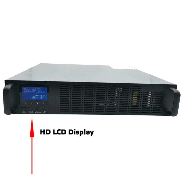 Rack UPS Uninterruptible Power Supply 1KVA/900W  For Computer/Router/Electrical Appliances Backup Power Online UPS