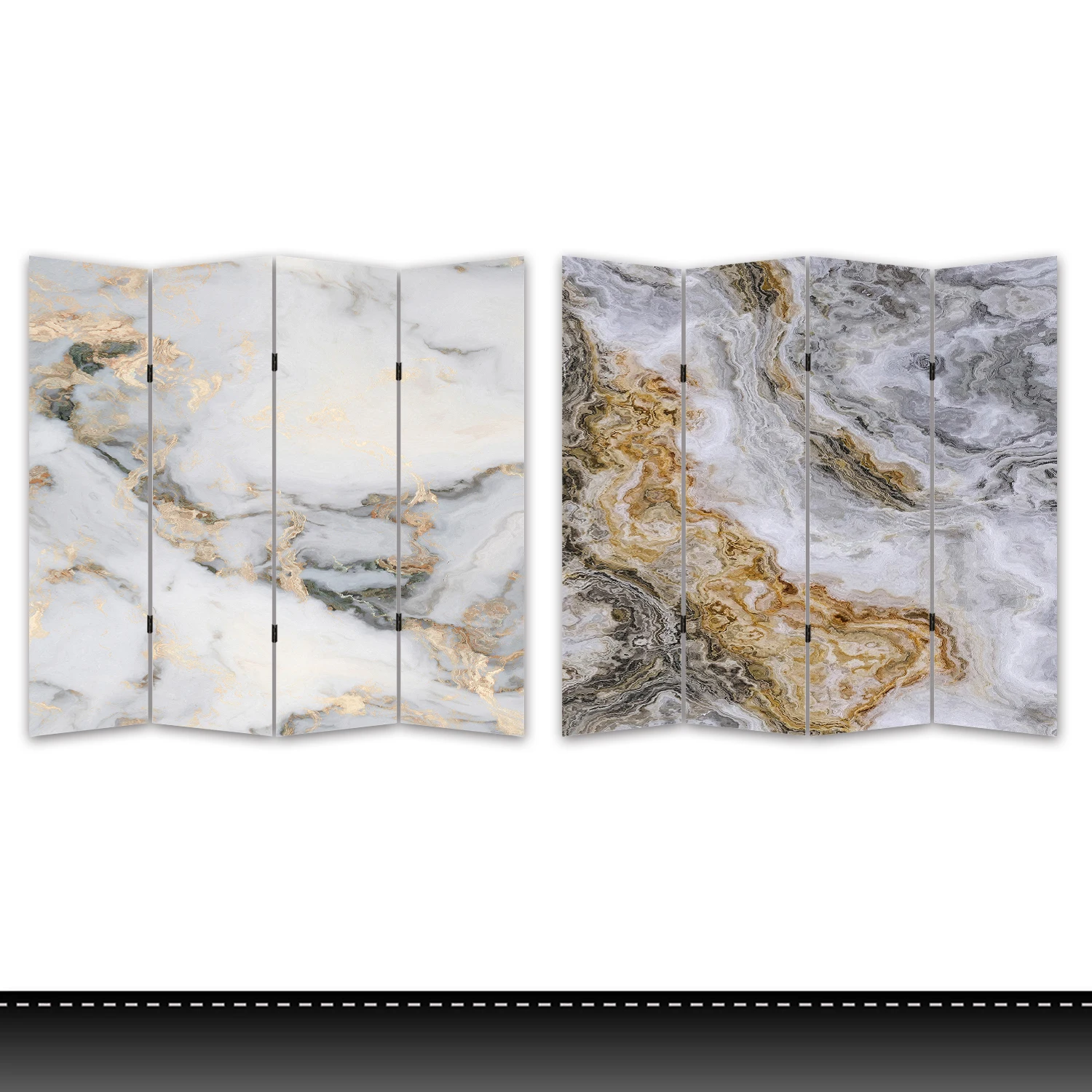 Индивидуальный складной декоративный настенный разделитель для комнаты из нержавеющей стали