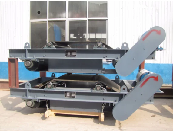 OBMS mining conveyor belt permanent overband magnetic separator