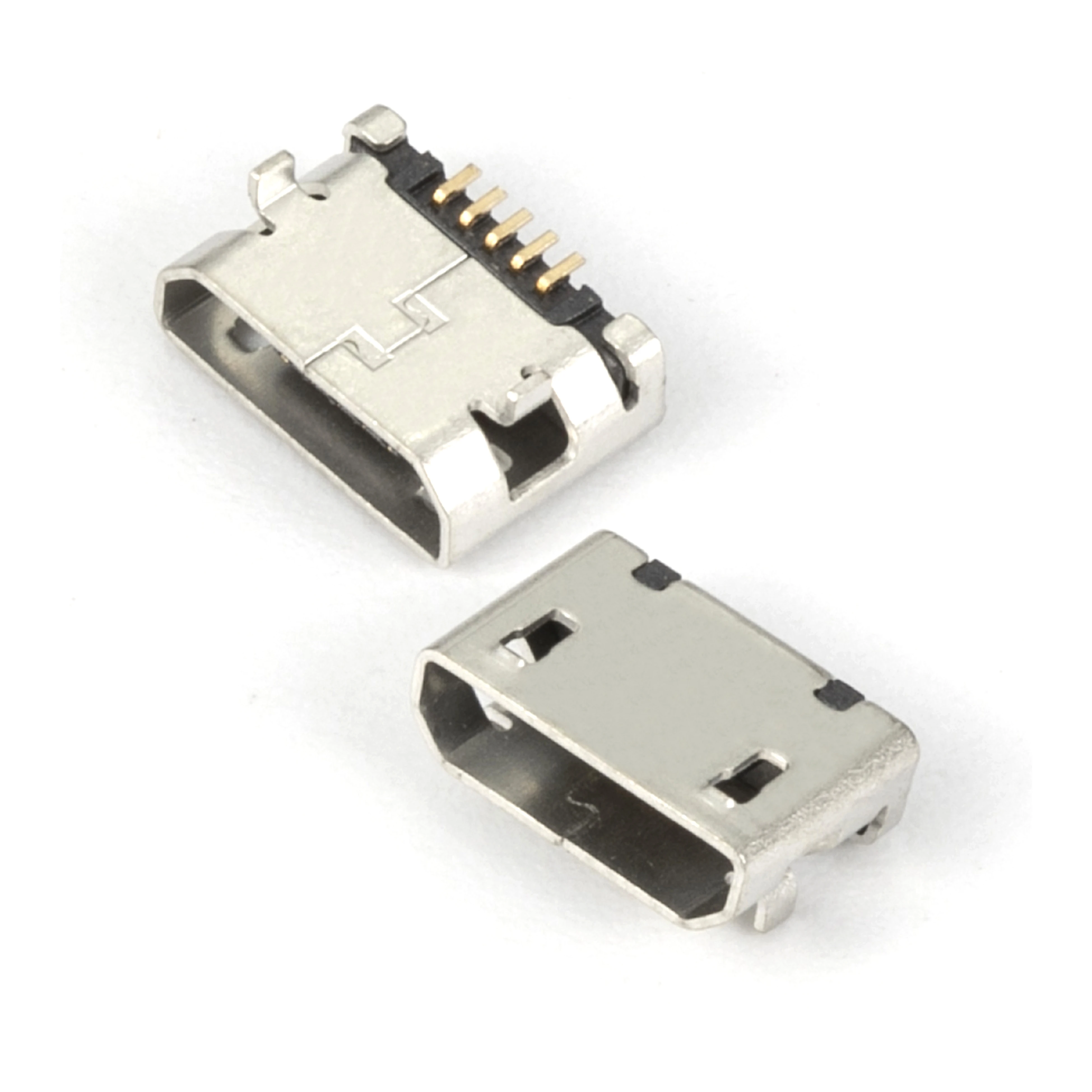 
Micro USB Female Connector Mini USB Connector 5pin B Type Female Connector for Mobile Phone 