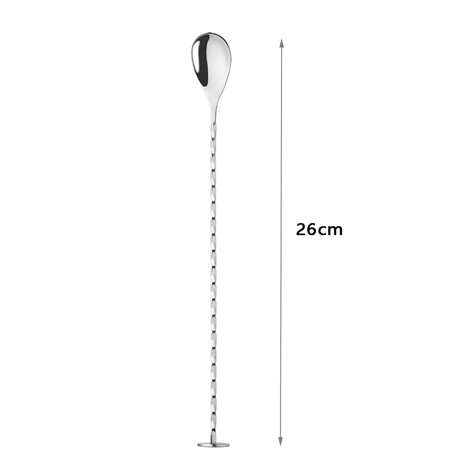 Wuyi Camol Factory Top Seller Custom Stainless Steel Cocktail Stirrers Swizzle Stick Bar Spoon Cocktail Mixing Stirrer for Drink
