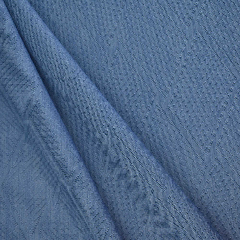 Wholesale Nylon Knit jacquard mesh polyester check fabric spandex for garment