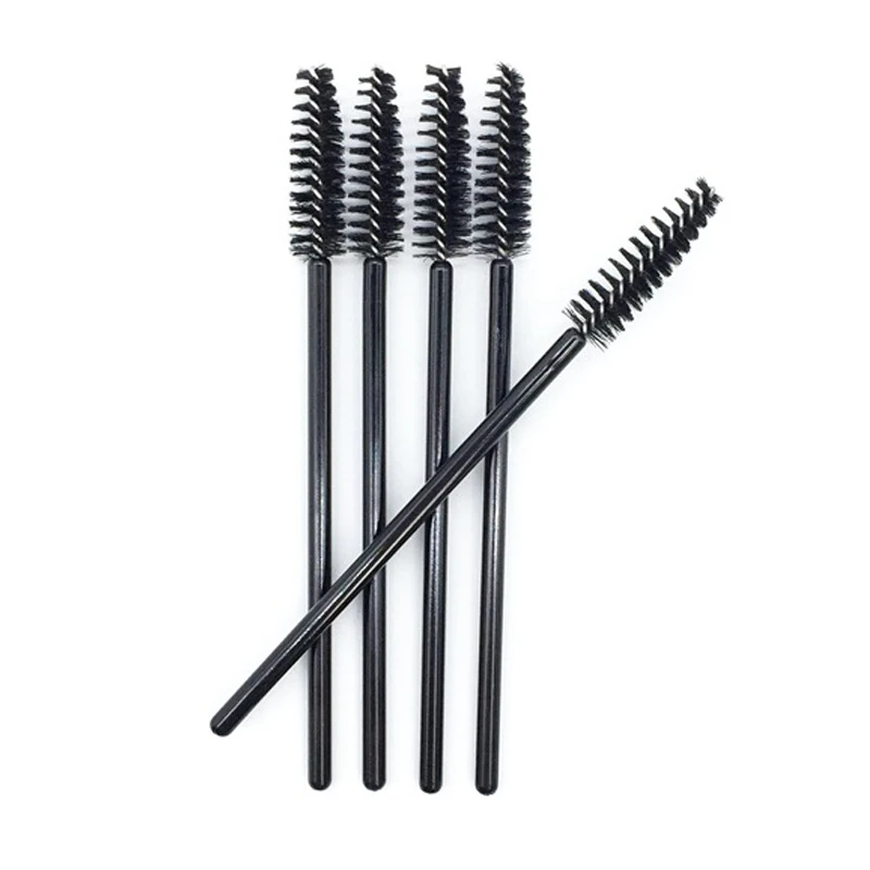Wholesale Disposable Mascara Wands Brush 50Pcs/bag Spoolies Lash Extensions Crystal  Eyelash Lash Brushes