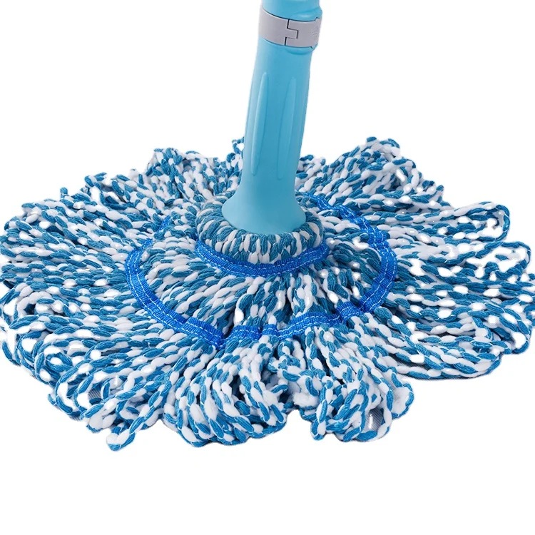 High quality 360 twist  Microfiber FLAT Mop Dry Wet replaceable  Cleaning floor  twist mop