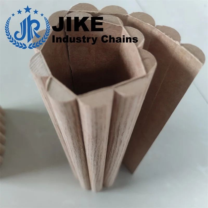 flexible fluted wood veneer coated laminated faced mdf board panel for wall and cabinet furniture