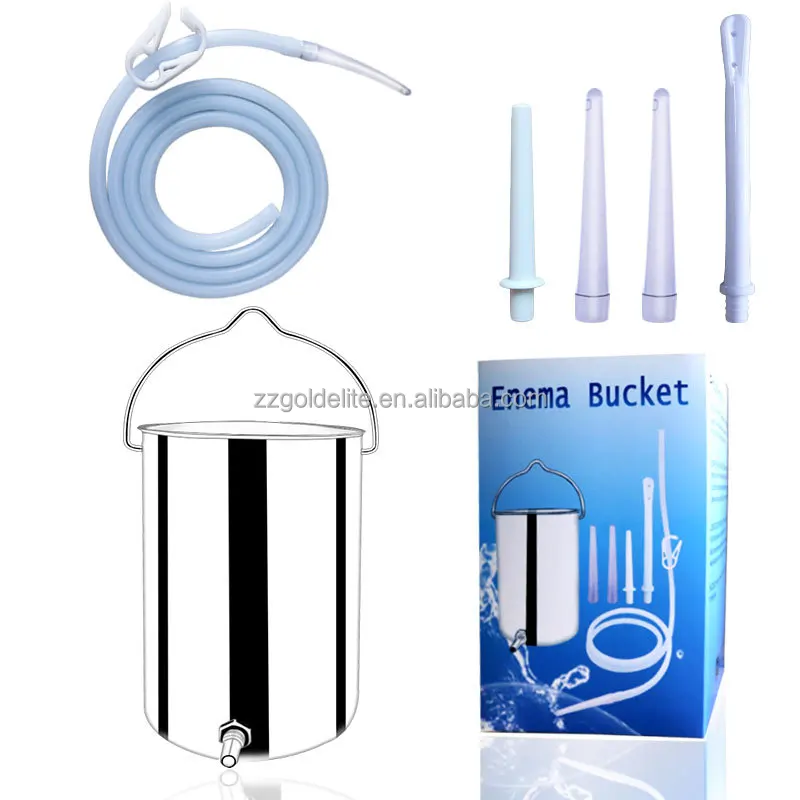 2L enema kit bucket colon cleanse bucket