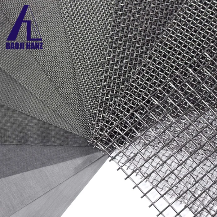 
99.95% pure high temperature tungsten heating wire mesh 