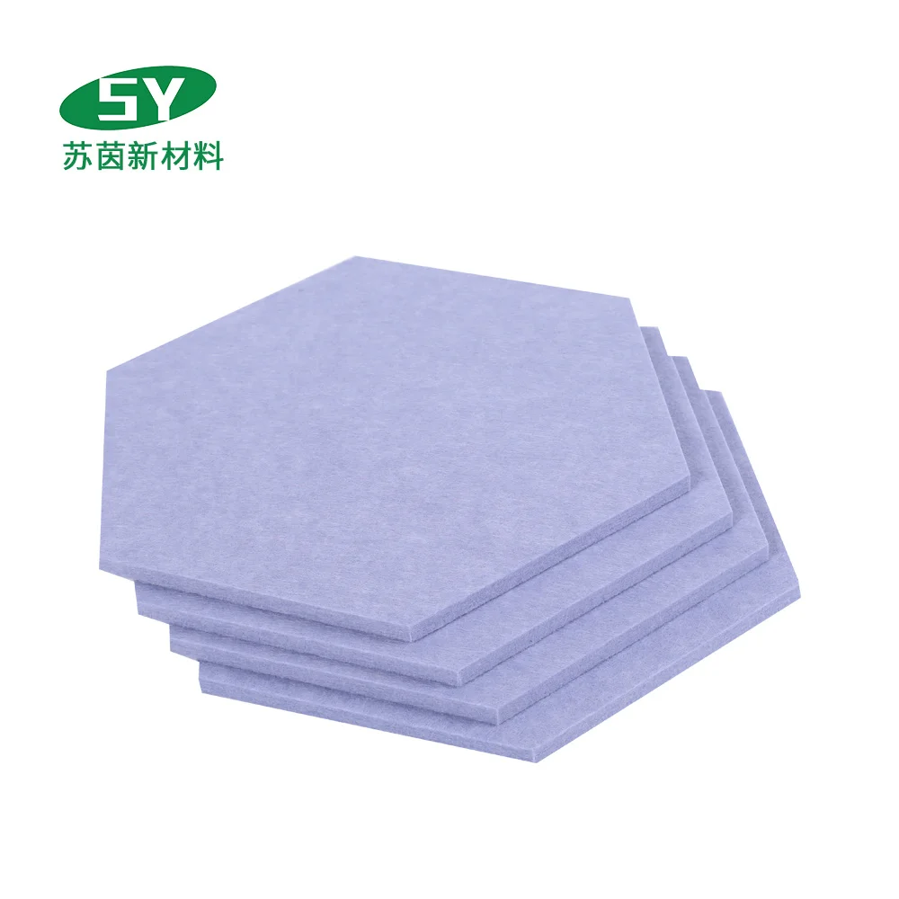 Sound Insulation Polyester Acoustic Panels Wall Sound Proof Panel with Good Quality