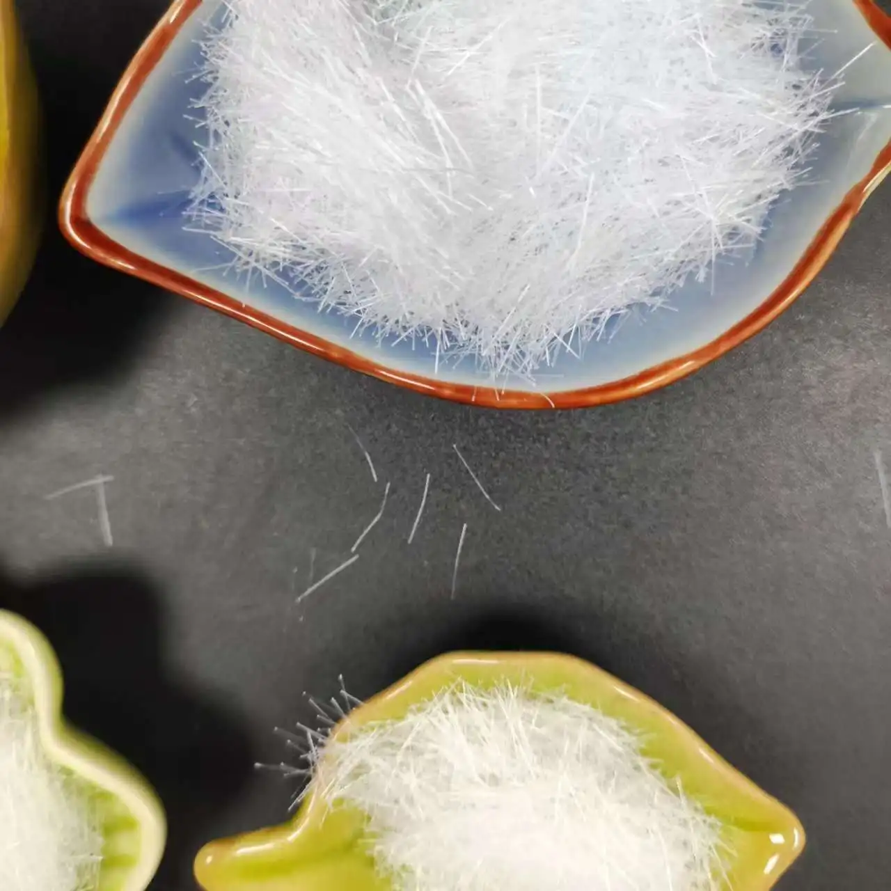 Self Excellent Acid &Alkali Resistance 6MM UHPC Special Synthetic Fibre for Municipal road bricks