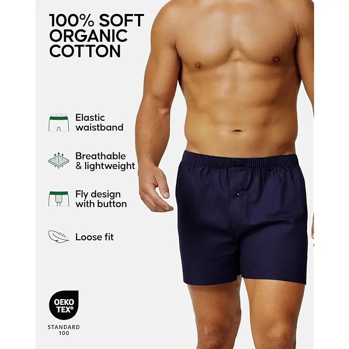 Beach Basketball Shorts 2024 Comfy Loose Home 100% cotton boxers for men underwear boxer cotton men shorts