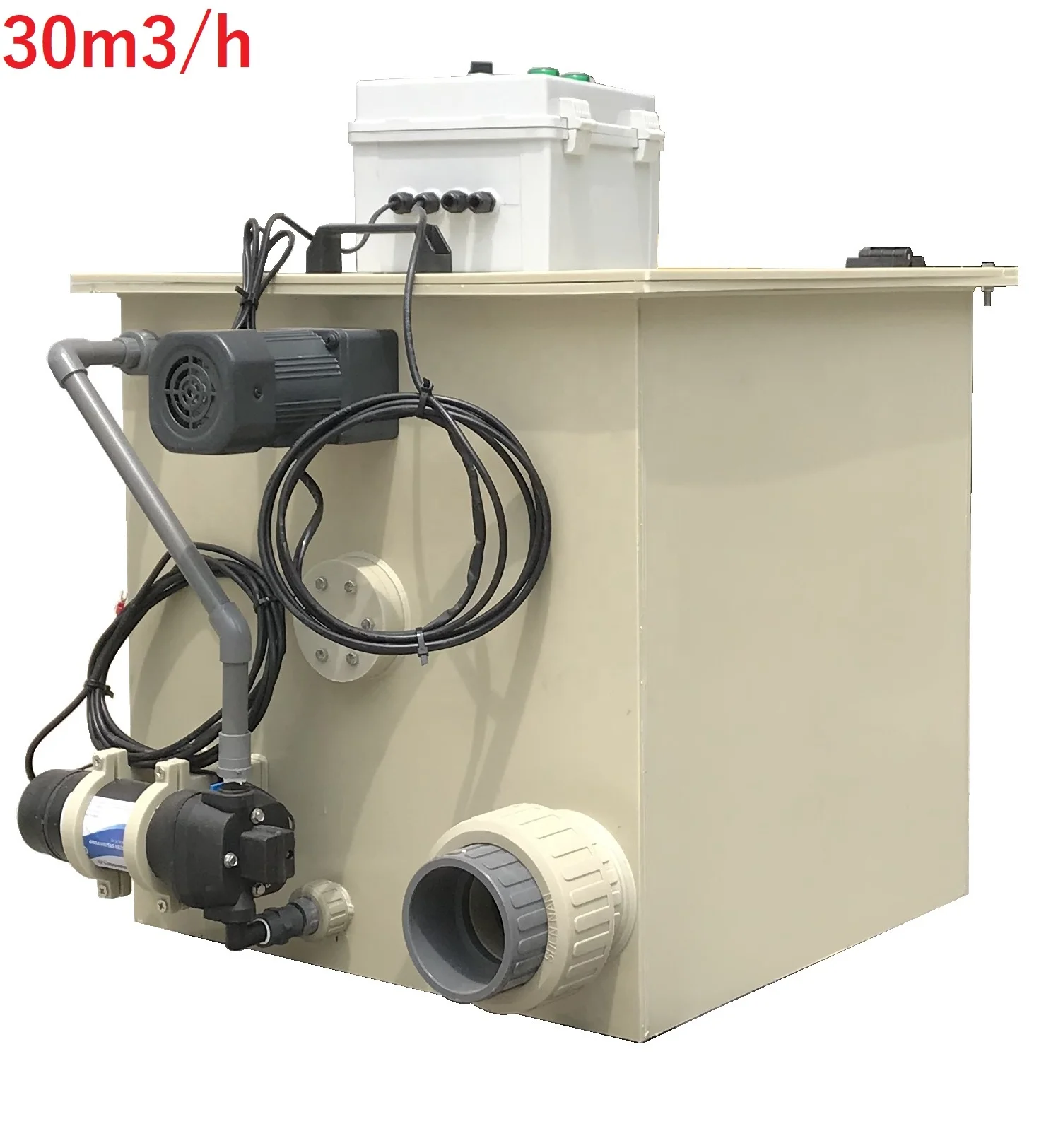 best ras rotary drum filter for indoor fish farm aquaculture filtration system