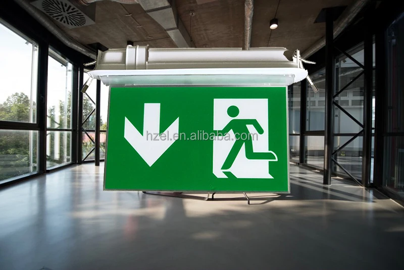 Factory Customized Emergency Exit Indicator Floor Escape Exit Evacuation Indicator with 3 years wrranyu 3 hours opetation