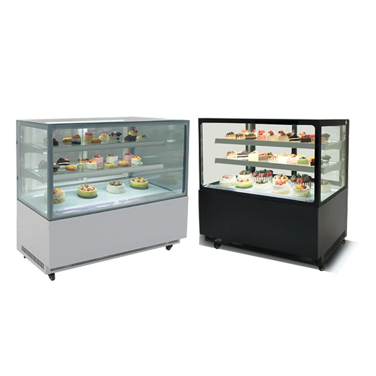 Cake Showcase Counter Glass Display Refrigeration Equipment for cake display