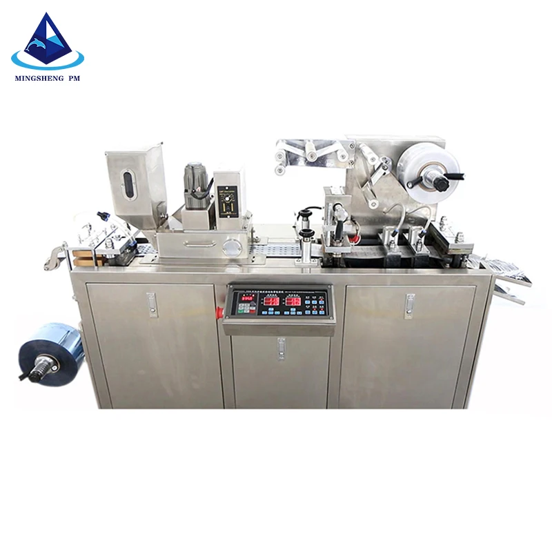 DPP-80 Small Aluminum Plastic tablet capsule Blister Packing Machine