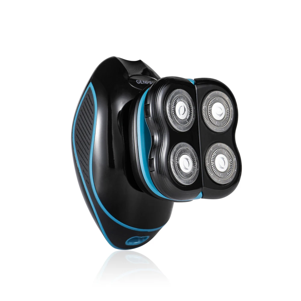 usb  rechargeable  men electric  cordless head 4d shaver balding hair clippers 5 in 1