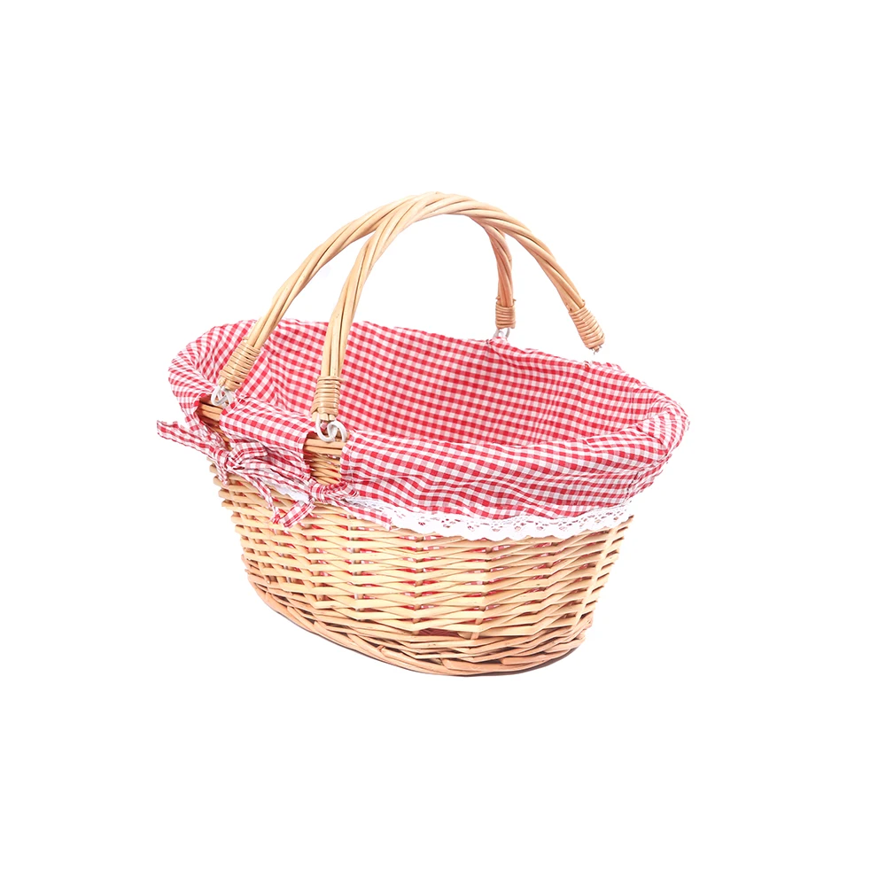 Direct selling fruit woven basket gift basket home storage wicker woven basket