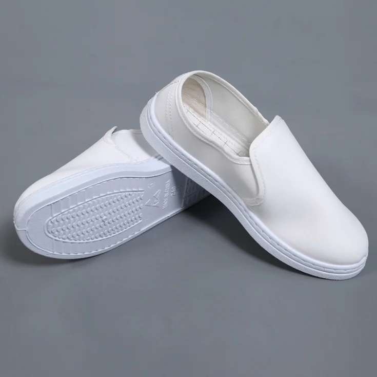 CONCO PVC  canvas white no-hole Mesh shoe antistatic manufacturers for  Clean Room and lab