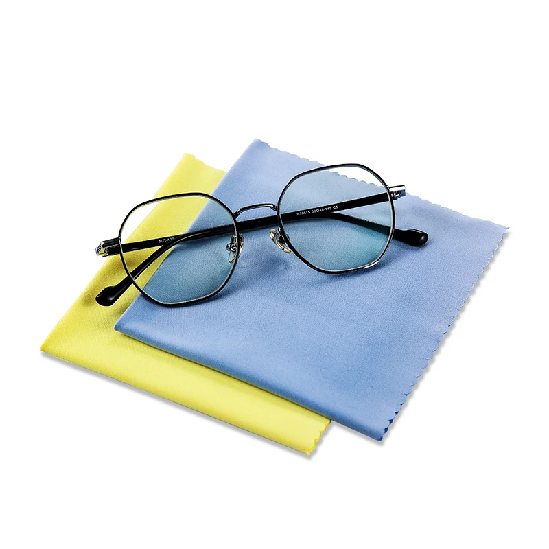 Custom Logo Design Printed Microfiber Cloth Glasses Lens Screen Polishing Wipe Microfiber Glasses Sunglasses Cleaning Cloth