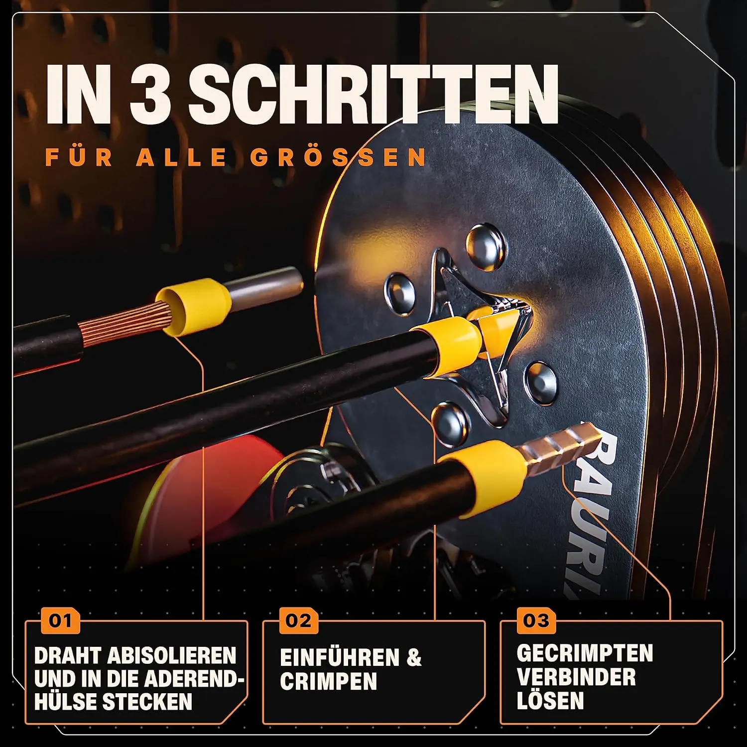 High quality HSC8 6-4A Copper Cable Tube Cord Crimp Tools set(1800Terminal+Crimping Pliers)