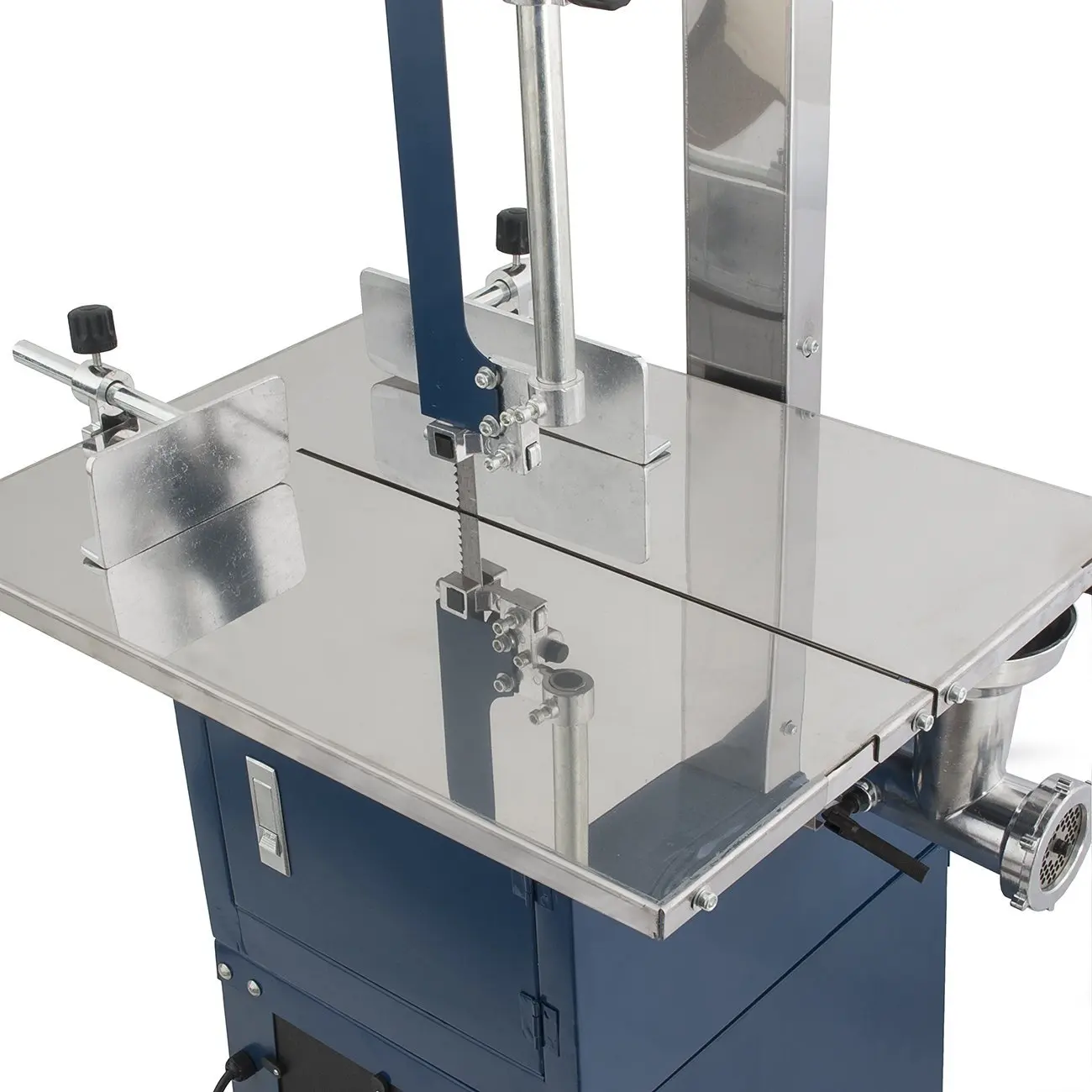 Meat Band Saw Cutting Machine With Sliding Working Table