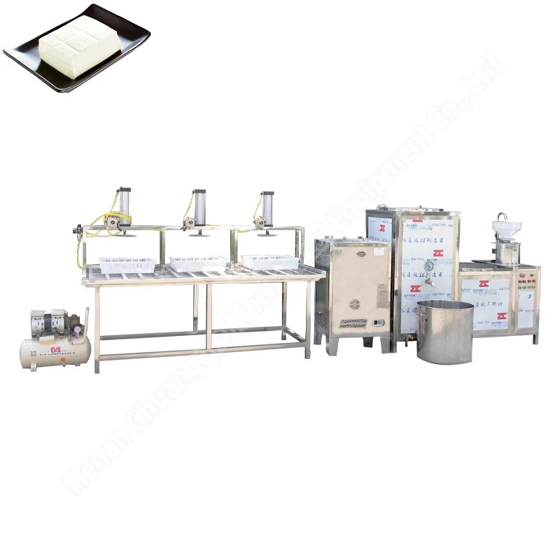 Gas Commercial Soymilk Tofu Machine Supplier Tofu Automatic Machine Pasteurizer Machine