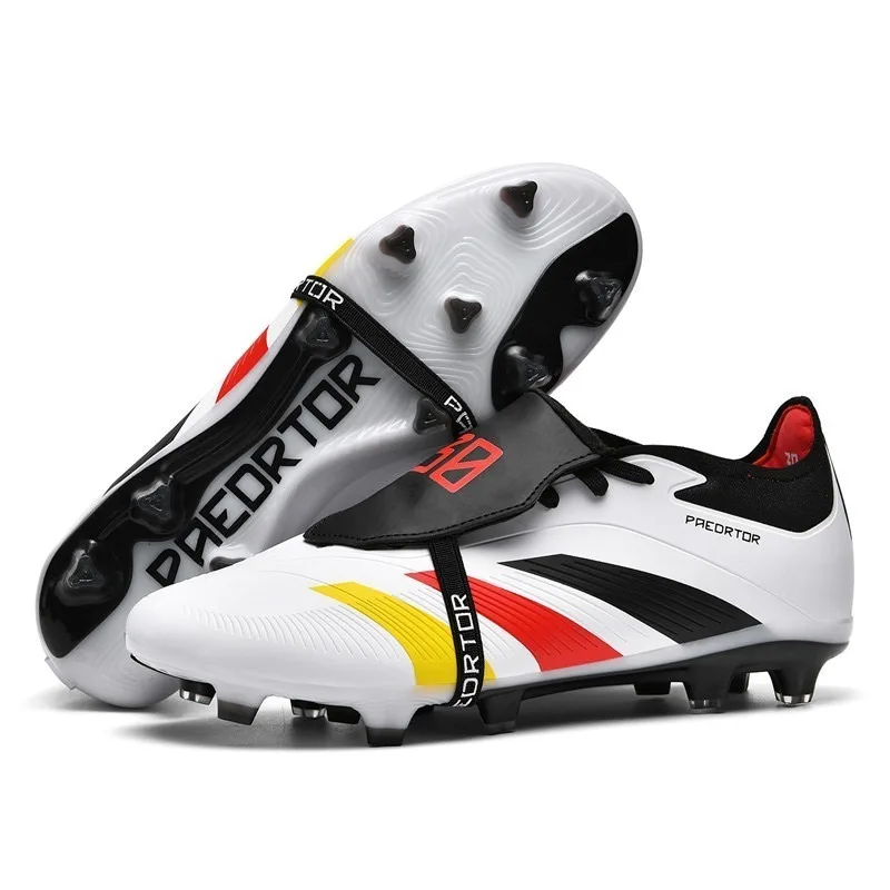 Оптовая продажа, модные однотонные кроссовки с индивидуальным логотипом Fg/Tf, износостойкие тренировочные мягкие футбольные бутсы