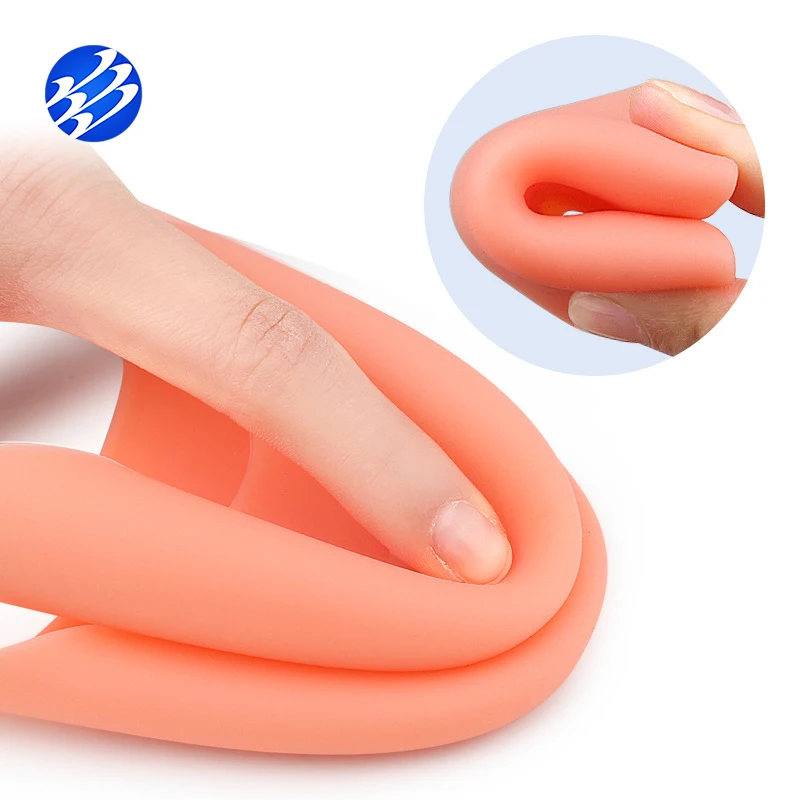 Soft Silicone Gel Toe Socks Cushion Dry Skin Care Foot Ballet Dance Separator Protect