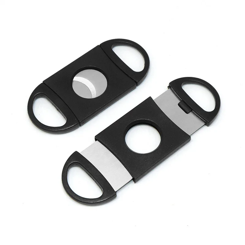 Luxury cutter set plastic classic mini light Double Blade cigar cutter cutters