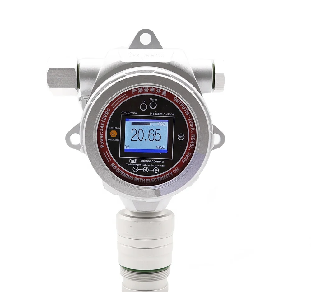 Детектор Утечки запаха газа Zetron MIC500 с быстрым реагированием, O3 для свалок со встроенным насосом